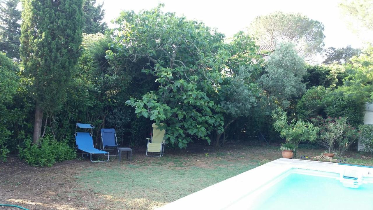 Studio Charmant Et Calme Villeneuve Les Avignon Entree Et Cour Independantes Climatisation Piscine Parking Exterior photo